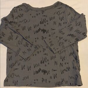 Old Navy Gray Long Sleeve Shirt